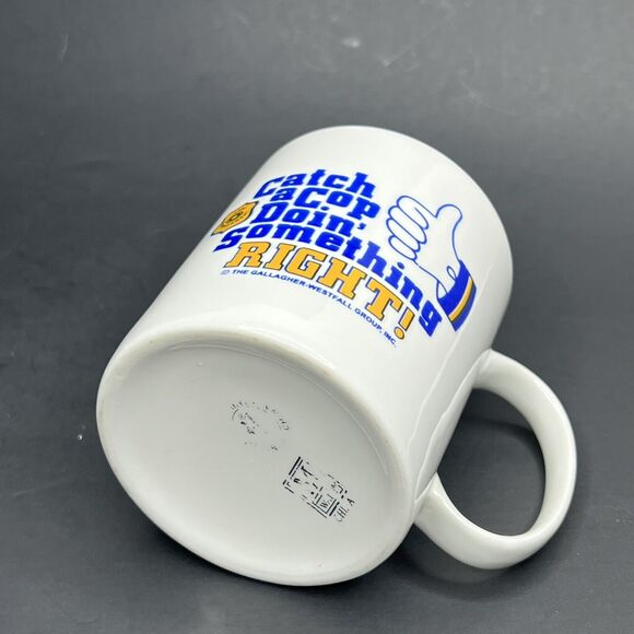 Catch a Cop Doing Something Right Coffee Mug Cup Pro Police Law Enforcement - Picture 10 of 10